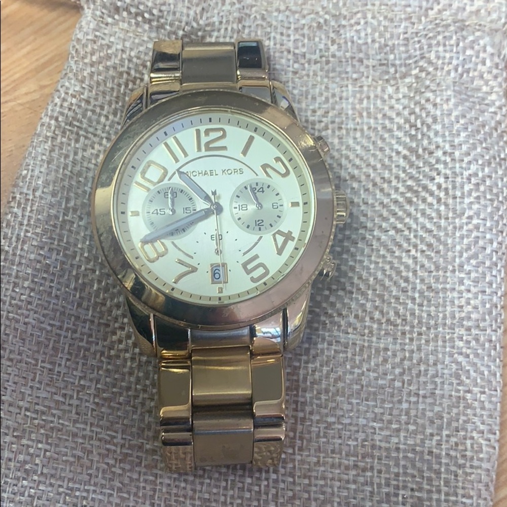 Gold watch